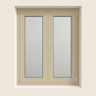 Finestra in legno a 2 ante